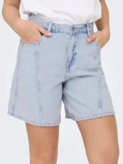 ONLREBECCA Medelhög midja Normal passform Denimshorts