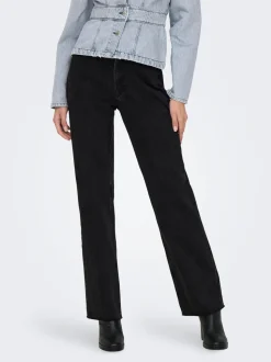 ONLRILEY Hög midja Rak passform Jeans