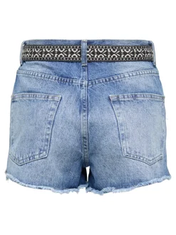 ONLROBYN Extra hög midja Rak passform Denimshorts