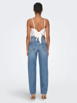 ONLROBYN Hög midja Rak passform Jeans