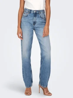 ONLROBYN Hög midja Rak passform Jeans