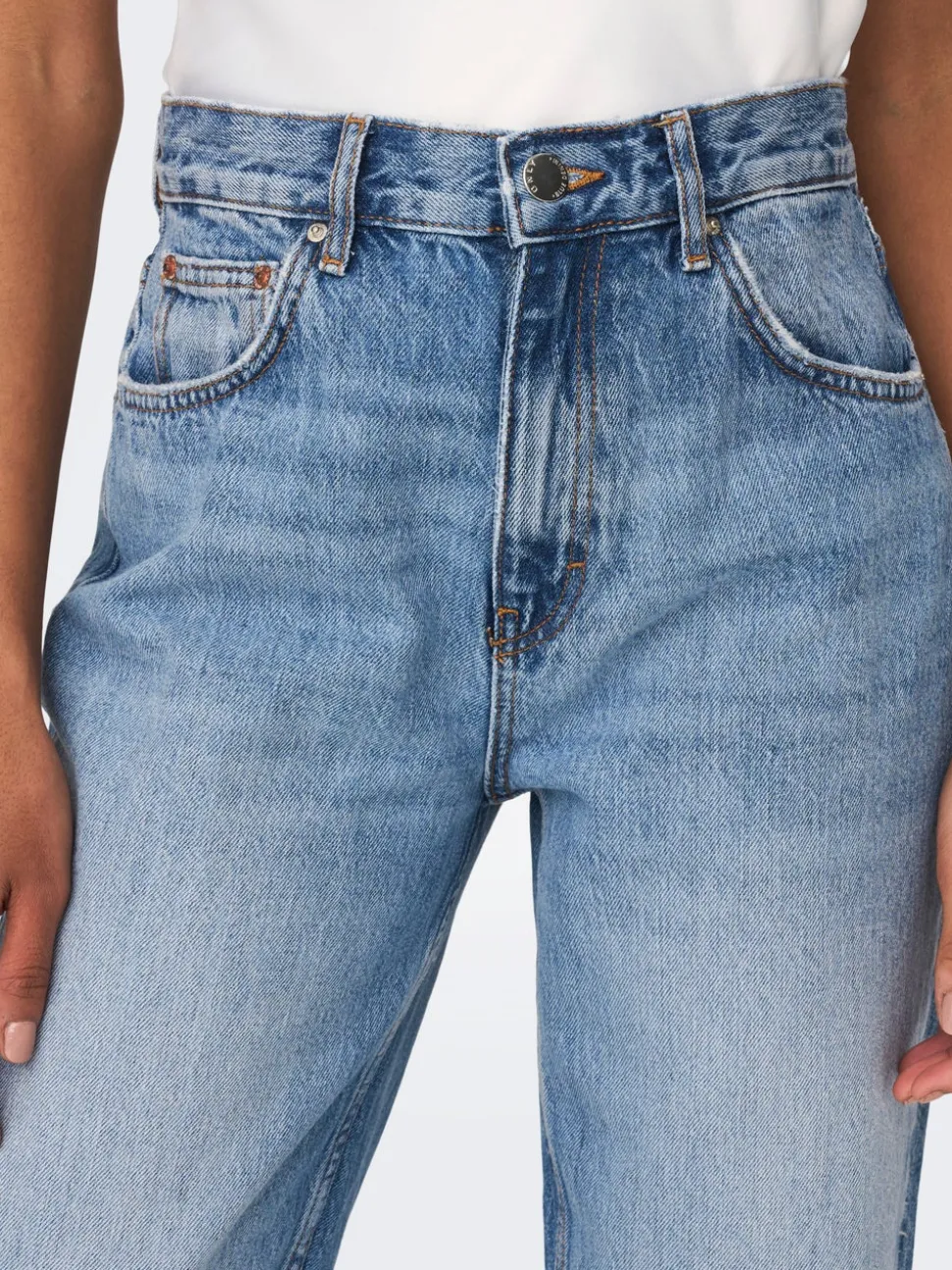ONLROBYN Hög midja Rak passform Jeans