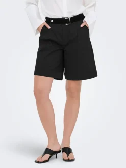 ONLROSALIE Hög midja Lös passform Bermudashorts