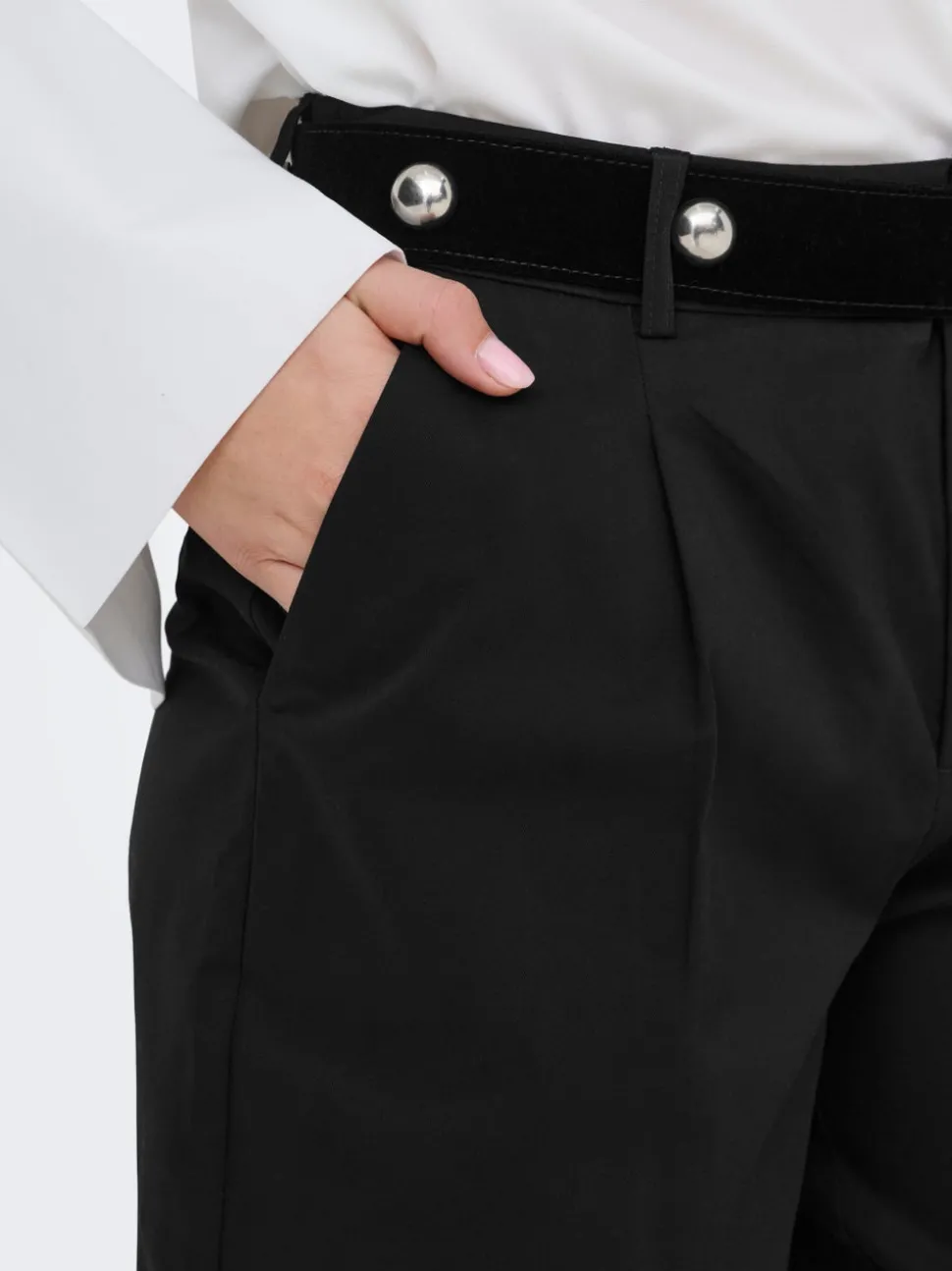 ONLROSALIE Hög midja Lös passform Bermudashorts