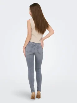ONLROYAL-POWER Hög midja Skinny Fit Jeans