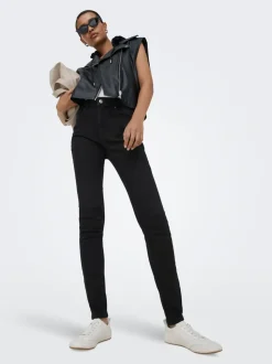 ONLROYAL-POWER Hög midja Skinny Fit Jeans