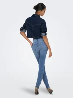 ONLROYAL-POWER Hög midja Skinny Fit Jeans