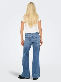 ONLRUELLE Medelhög midja Utsvängd passform Jeans