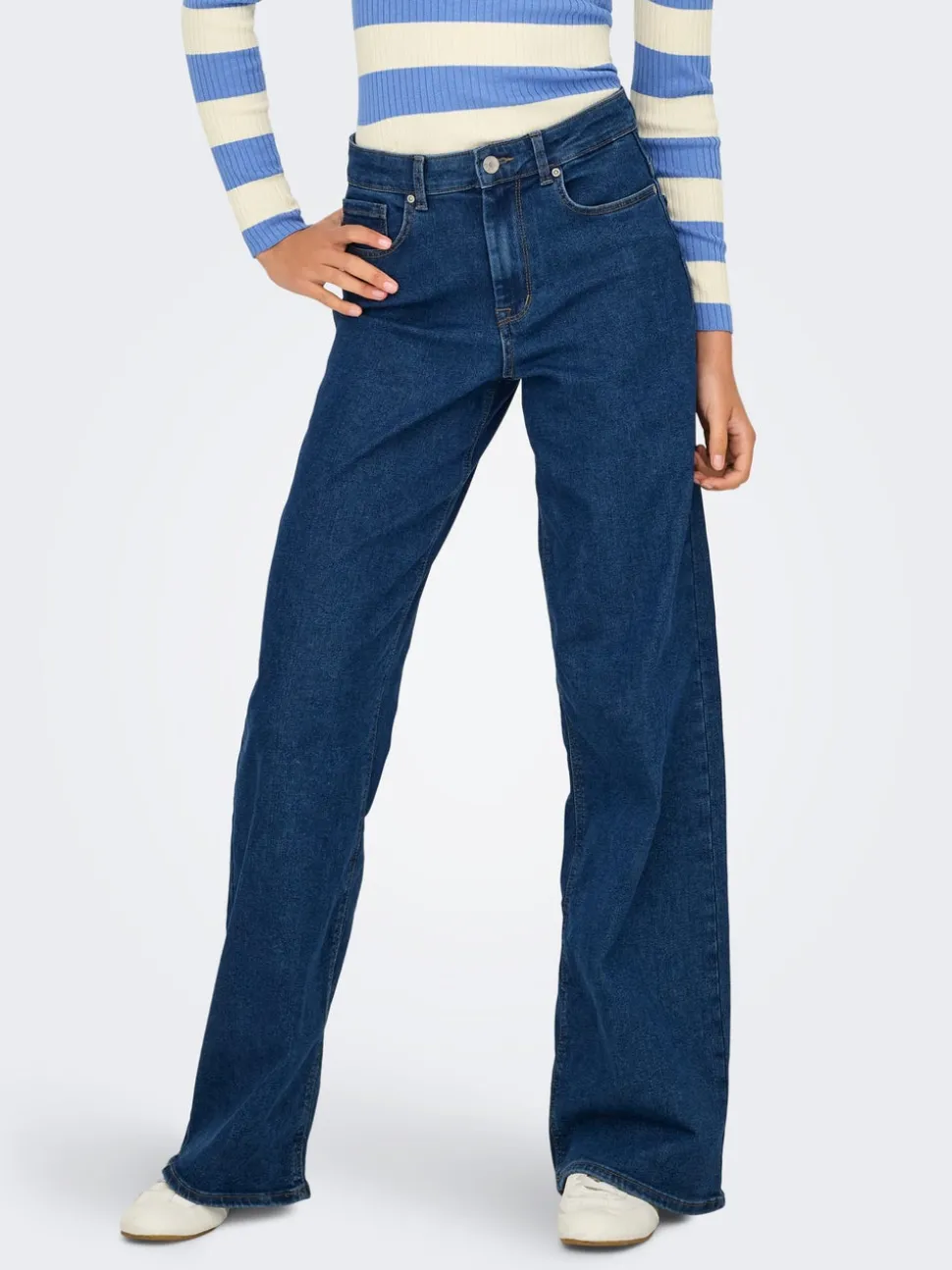 ONLSANNA Hög midja Vida ben Jeans