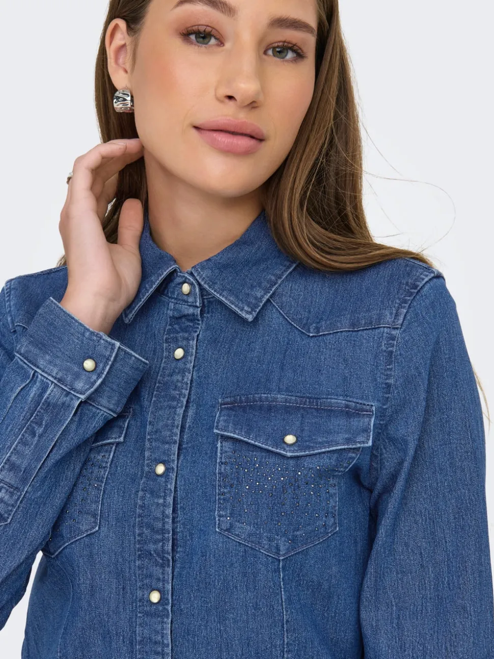 ONLSASIA Denimskjorta