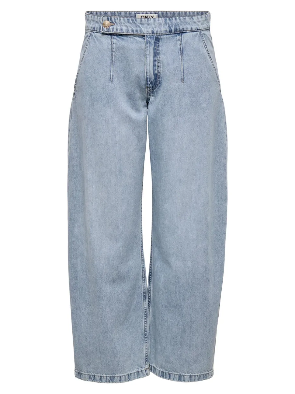 ONLSAVONA Medelhög midja Barrel-passform Ankellängd Jeans