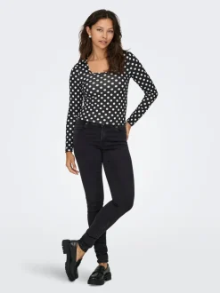 ONLSHAPE Medelhög midja Skinny Fit Jeans