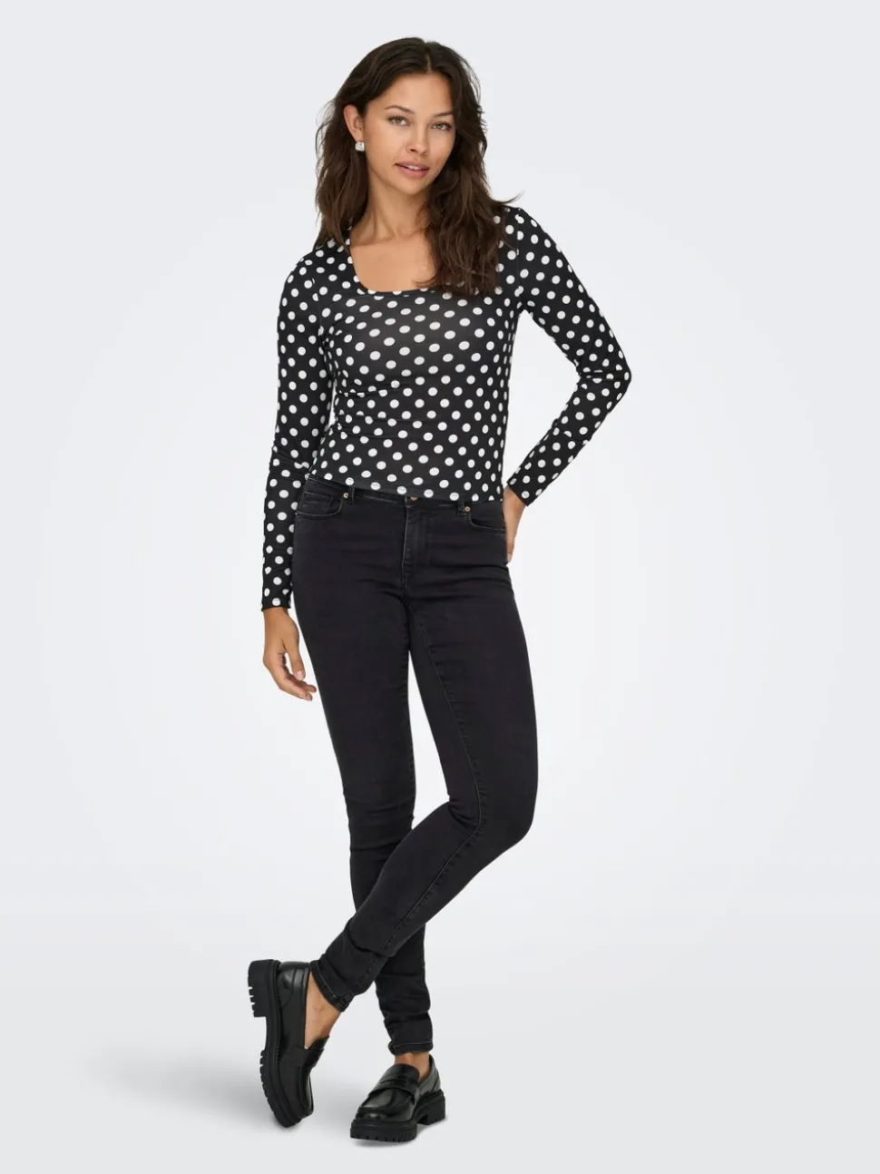 ONLSHAPE Medelhög midja Skinny Fit Jeans