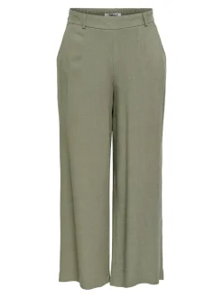 ONLSIESTA Cropped Fit Linne Culottebyxor