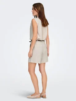 ONLSIESTA Normal passform Linne Shorts