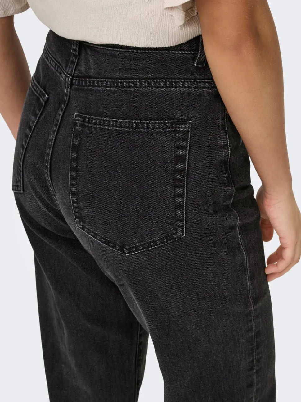 ONLSILJE Hög midja Rak passform Jeans