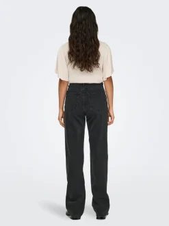 ONLSILJE Hög midja Rak passform Jeans