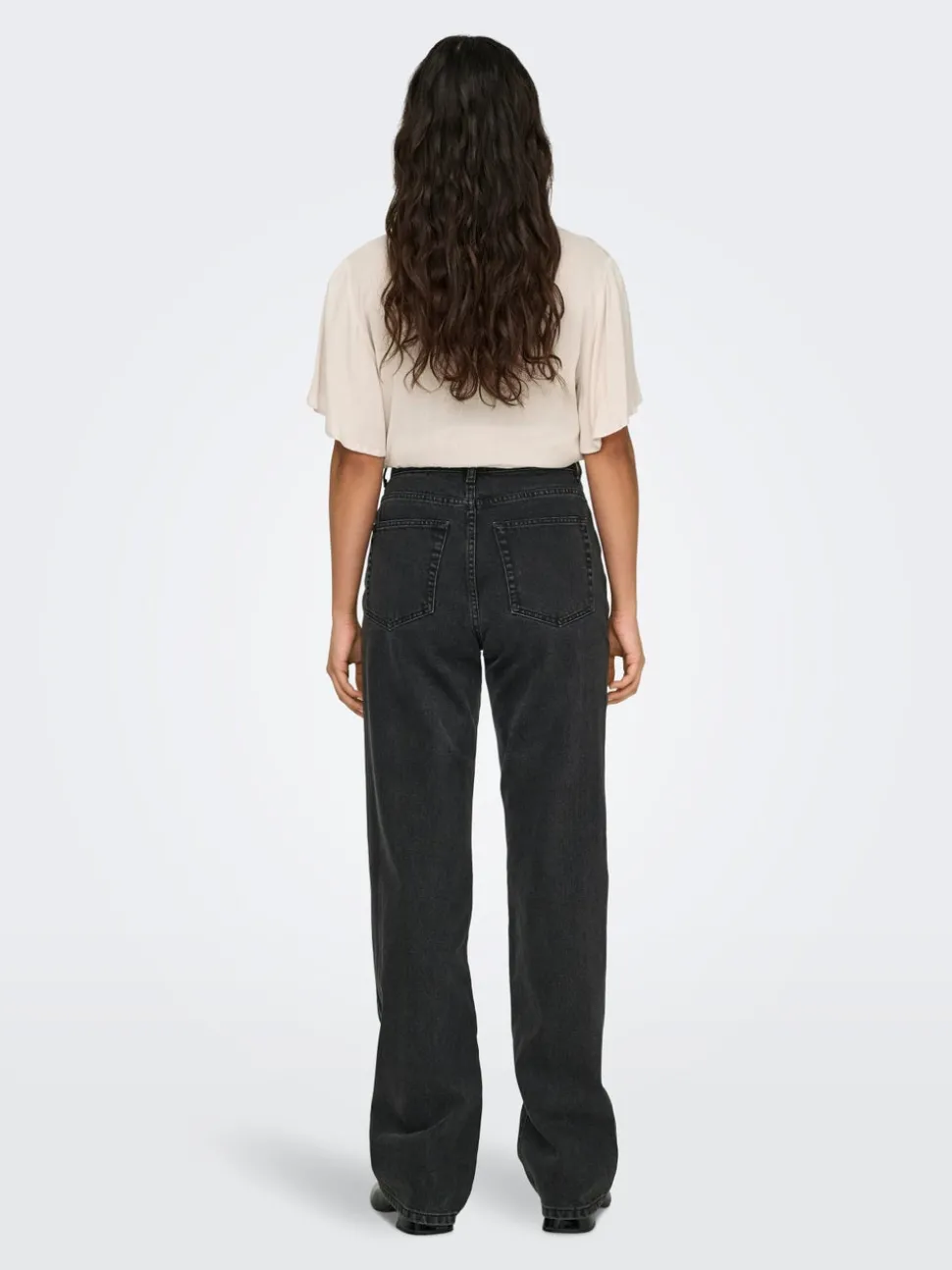 ONLSILJE Hög midja Rak passform Jeans