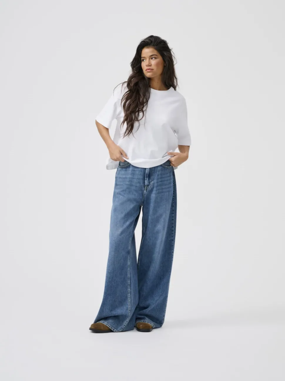 ONLSILKY Hög midja Vida ben Jeans