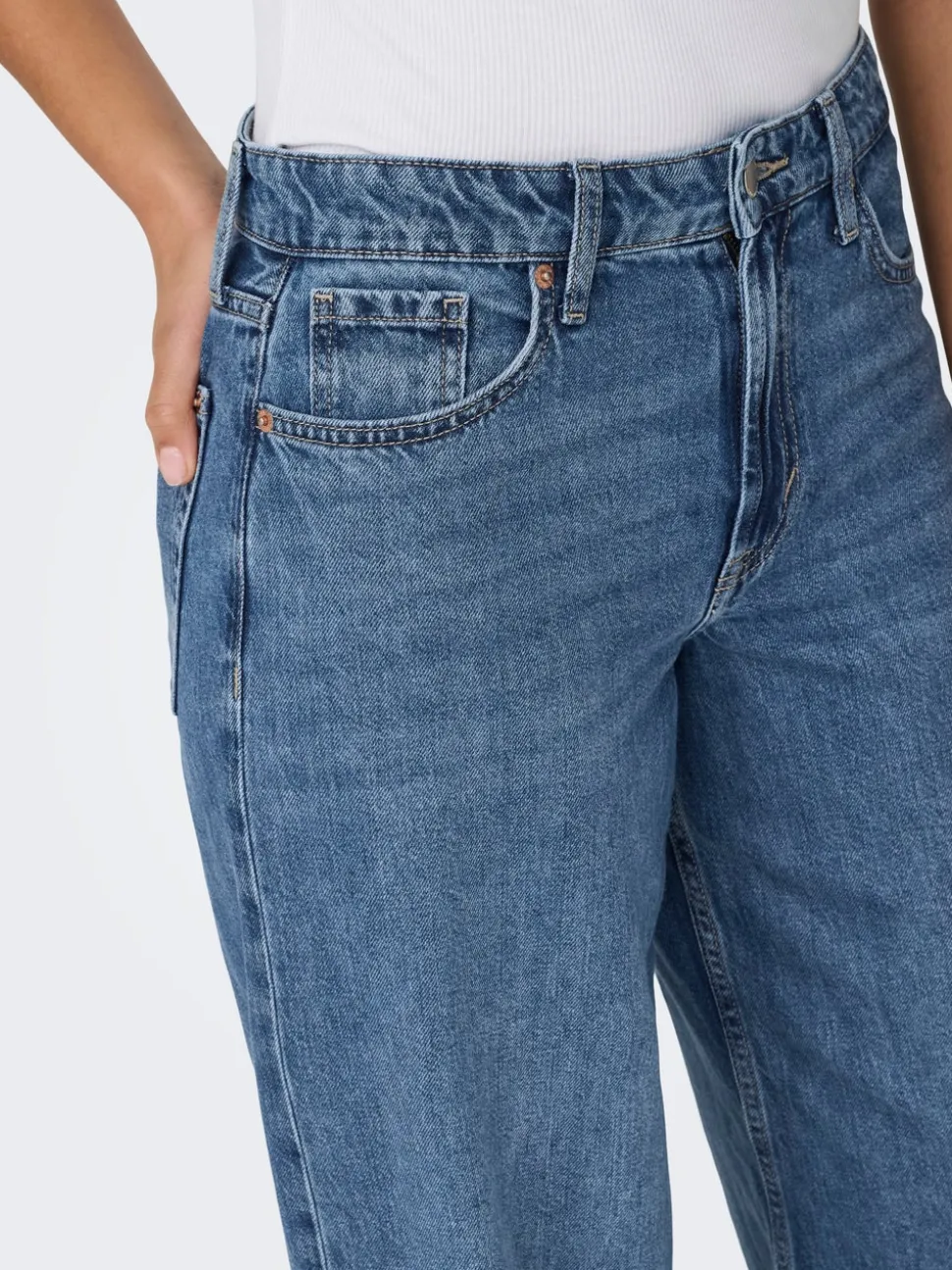 ONLSILKY Hög midja Vida ben Jeans