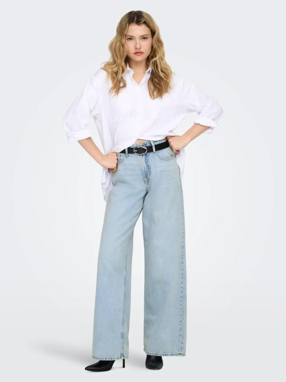 ONLSILKY Hög midja Vida ben Jeans