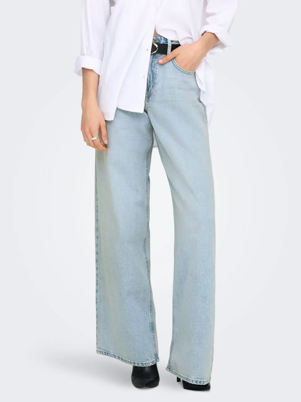 ONLSILKY Hög midja Vida ben Jeans