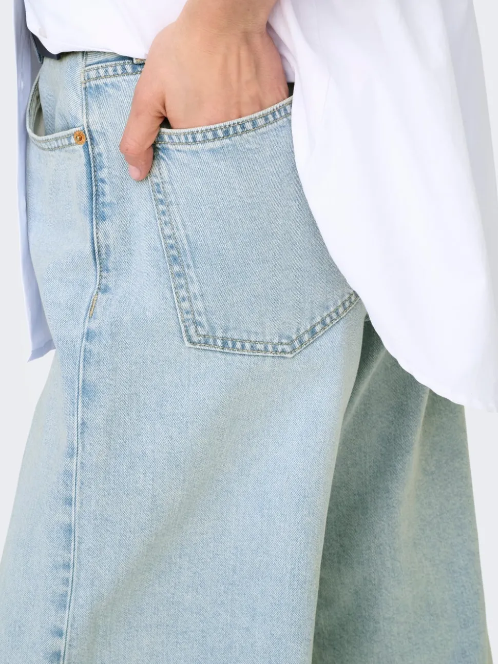 ONLSILKY Hög midja Vida ben Jeans