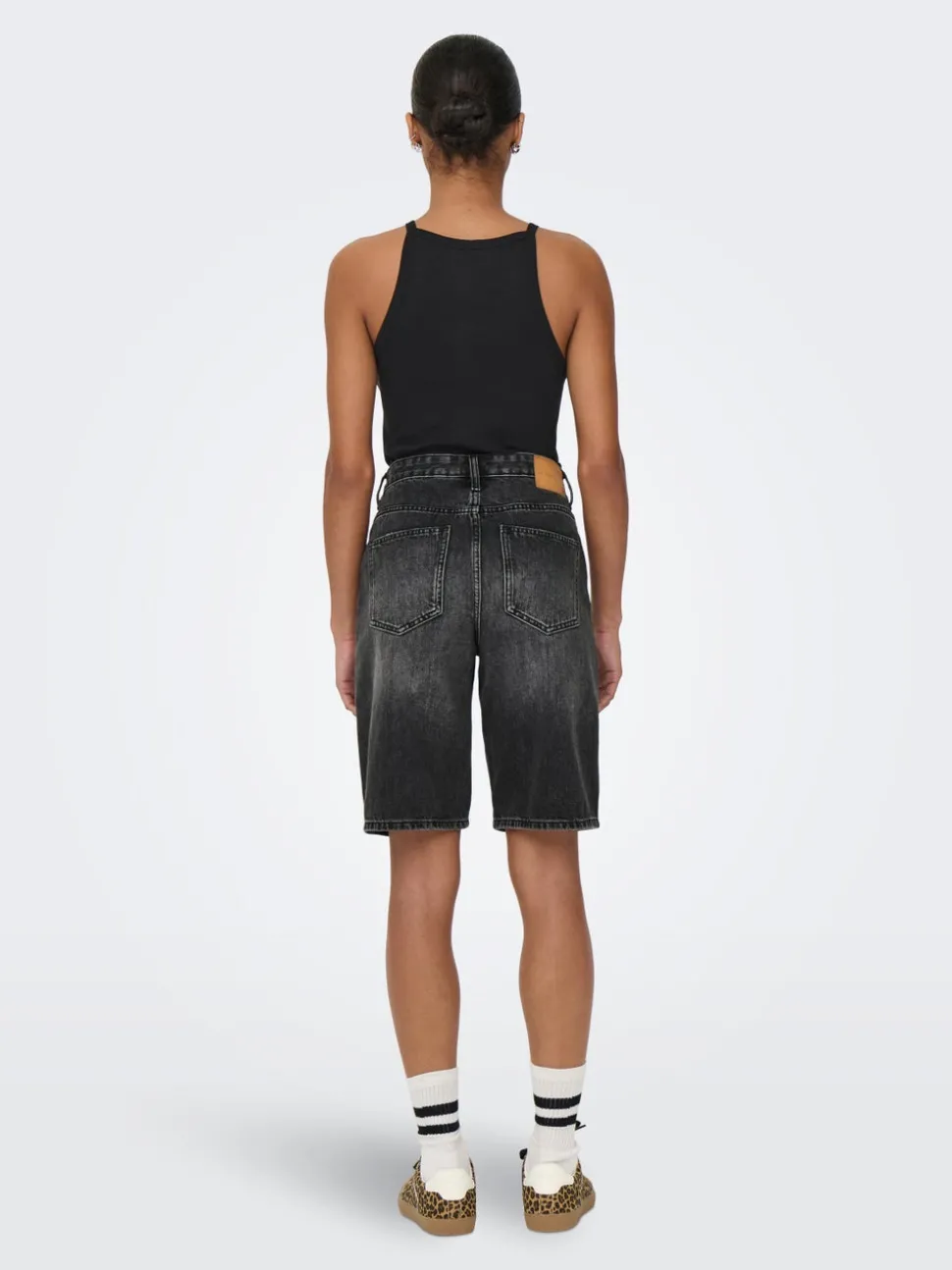 ONLSONNY Hög midja Normal passform Denimshorts