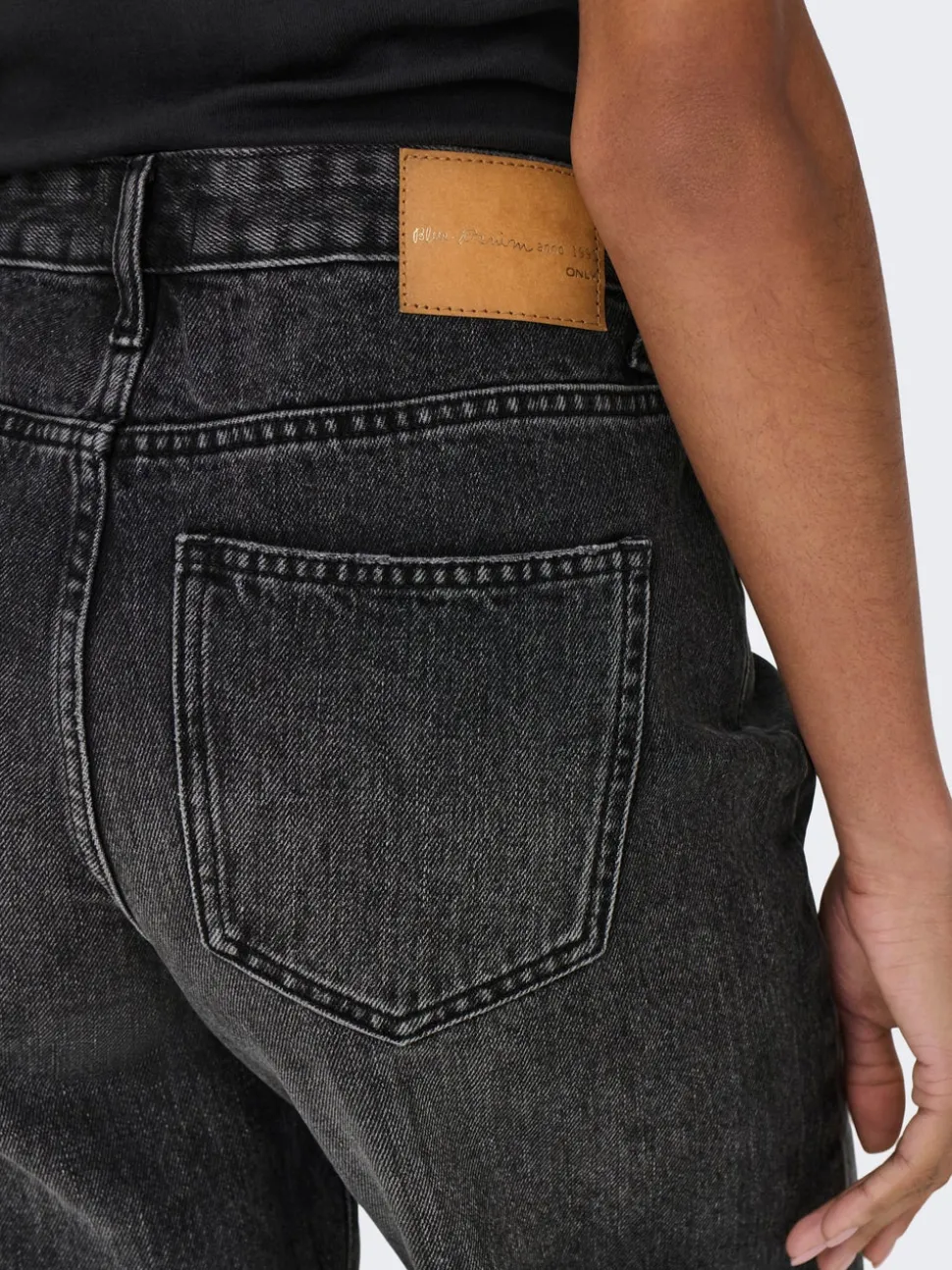 ONLSONNY Hög midja Normal passform Denimshorts