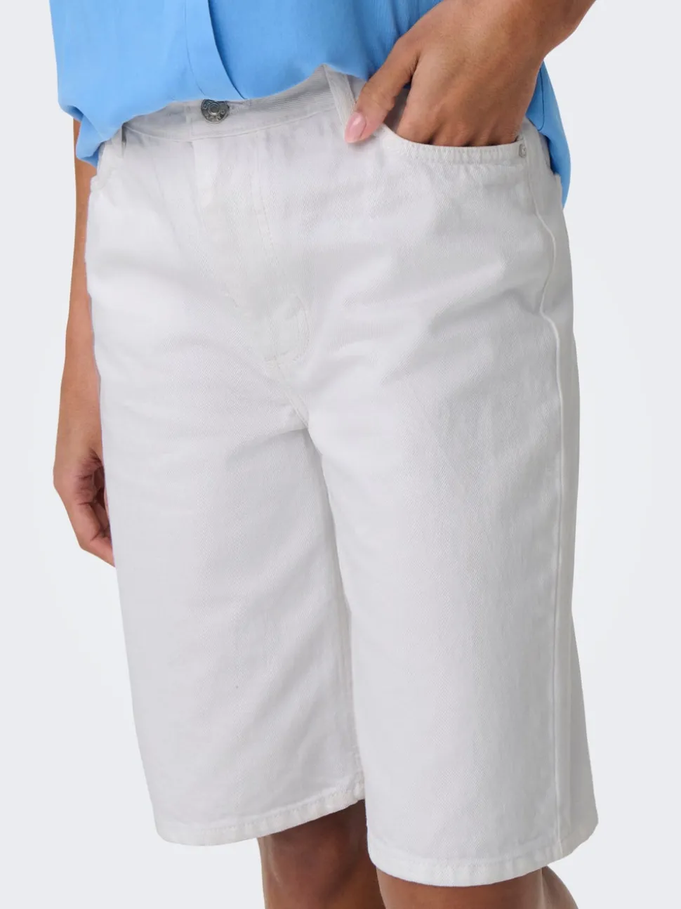 ONLSONNY Hög midja Normal passform Denimshorts