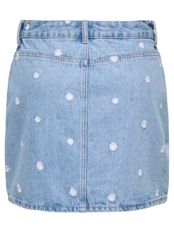 ONLSTELLA Denim Jeanskjol Kort kjol