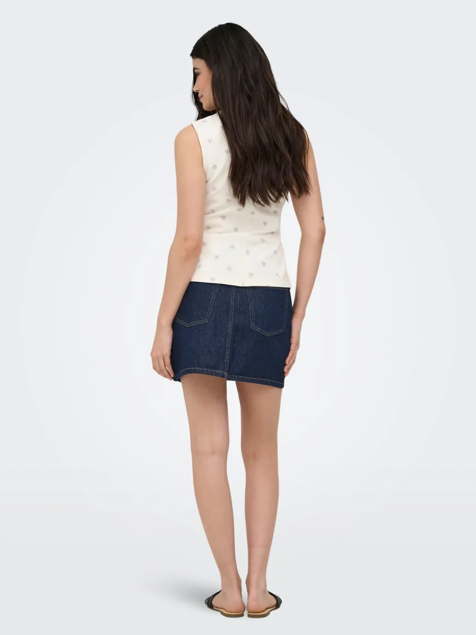ONLSTELLA Denim Jeanskjol Kort kjol