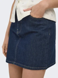 ONLSTELLA Denim Jeanskjol Kort kjol