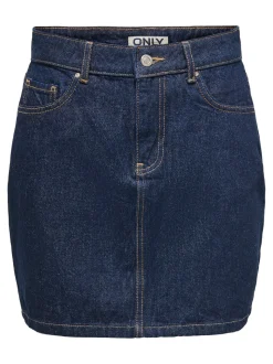 ONLSTELLA Denim Jeanskjol Kort kjol