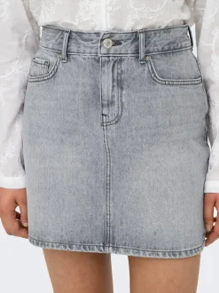 ONLSTELLA Denim Jeanskjol Kort kjol