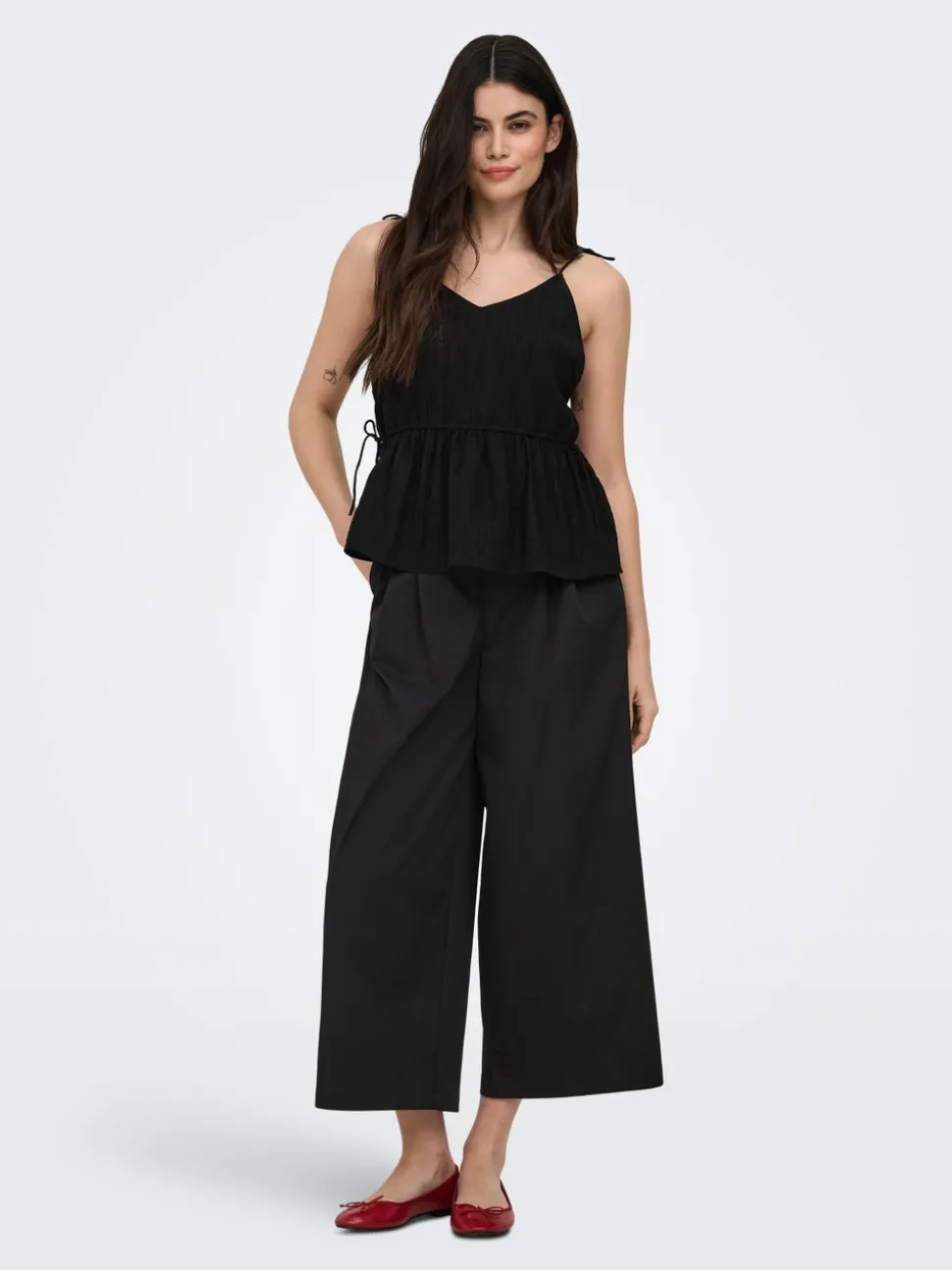 ONLTANNY Cropped Fit Culottebyxor