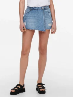 ONLTEXAS Denim Jeanskjol Kort kjol
