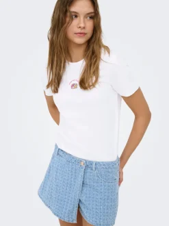 ONLTEXAS Jeanskjol Kort kjol