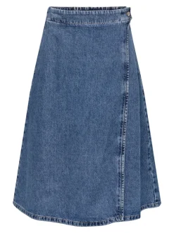 ONLTHEA Denim Jeanskjol Midikjol