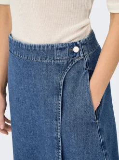 ONLTHEA Denim Jeanskjol Midikjol