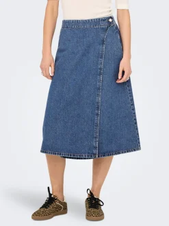 ONLTHEA Denim Jeanskjol Midikjol