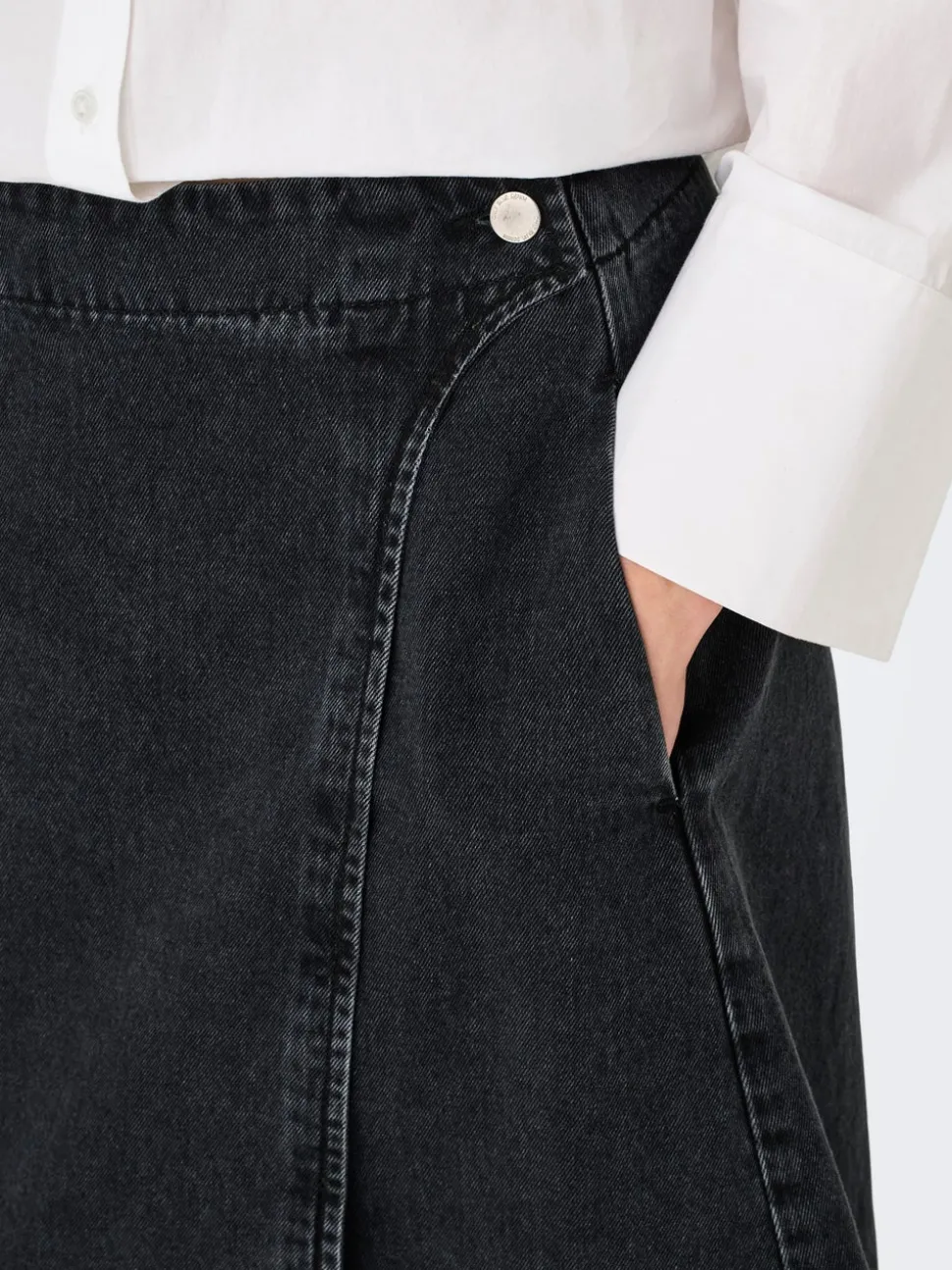 ONLTHEA Denim Jeanskjol Midikjol