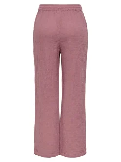 ONLTHYRA Comfort fit Byxor med vida ben