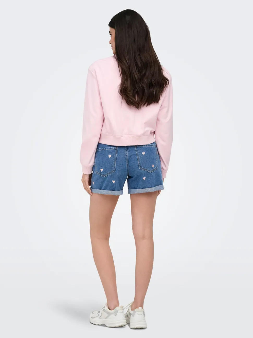 ONLVEGA Hög midja Mom Fit Shorts