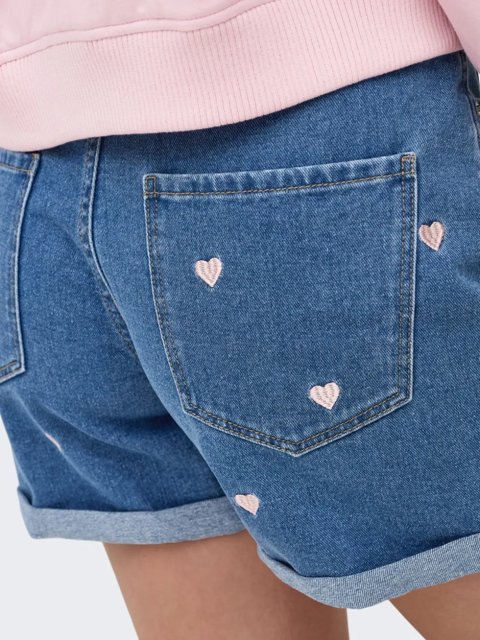 ONLVEGA Hög midja Mom Fit Shorts