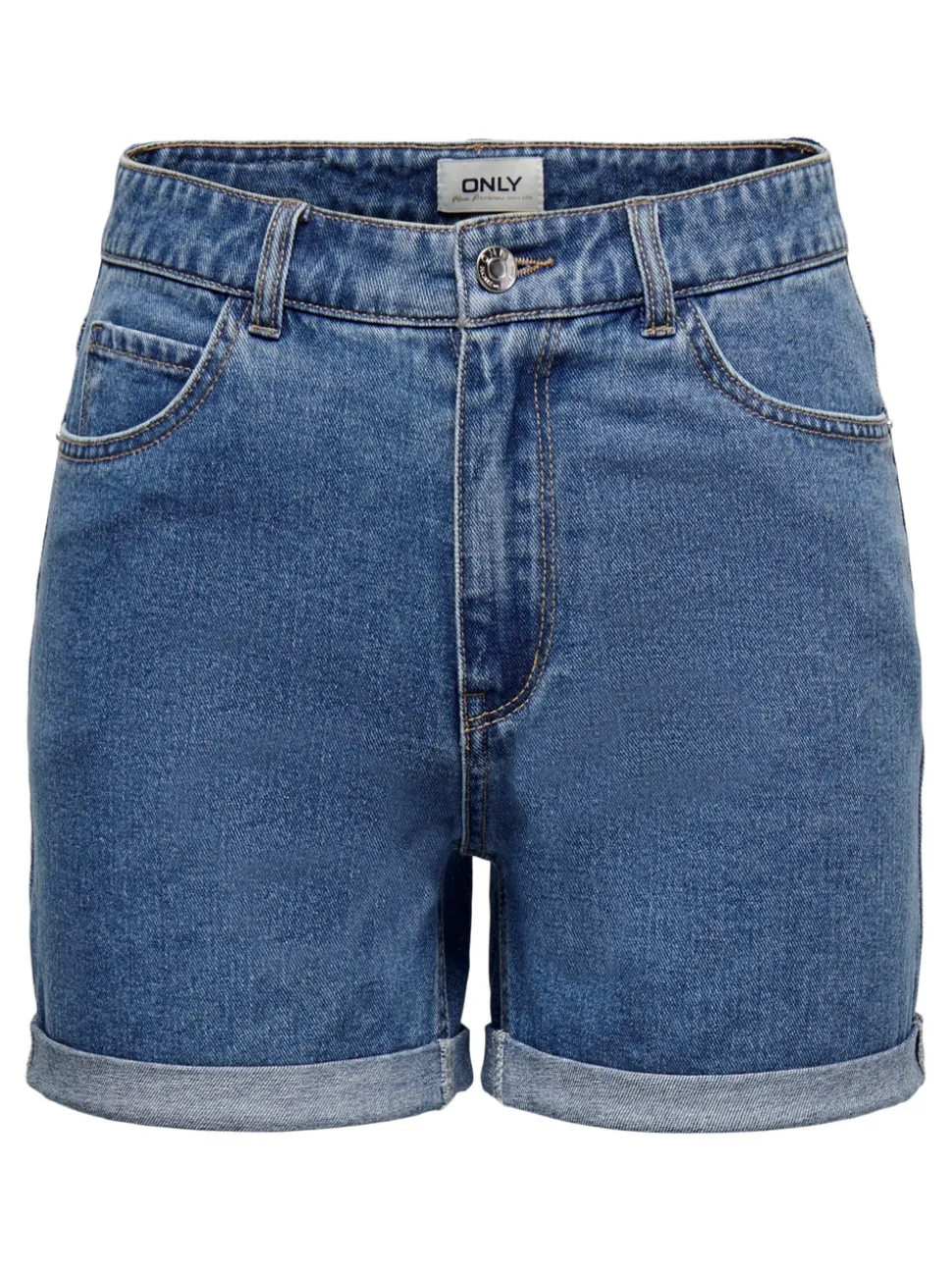 ONLVEGA Hög midja Normal passform Denimshorts