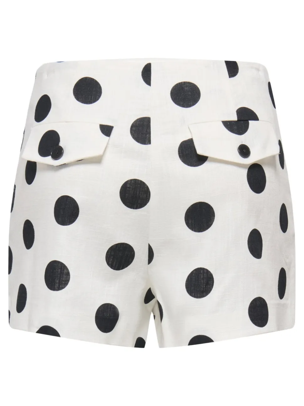 ONLVIESTA Hög midja Normal passform Linne Avslappnade shorts