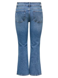 ONLVIOLET Hög midja Utsvängd passform Ankellängd Jeans