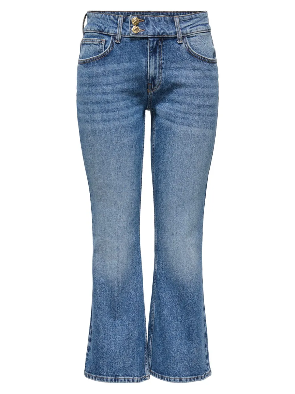 ONLVIOLET Hög midja Utsvängd passform Ankellängd Jeans