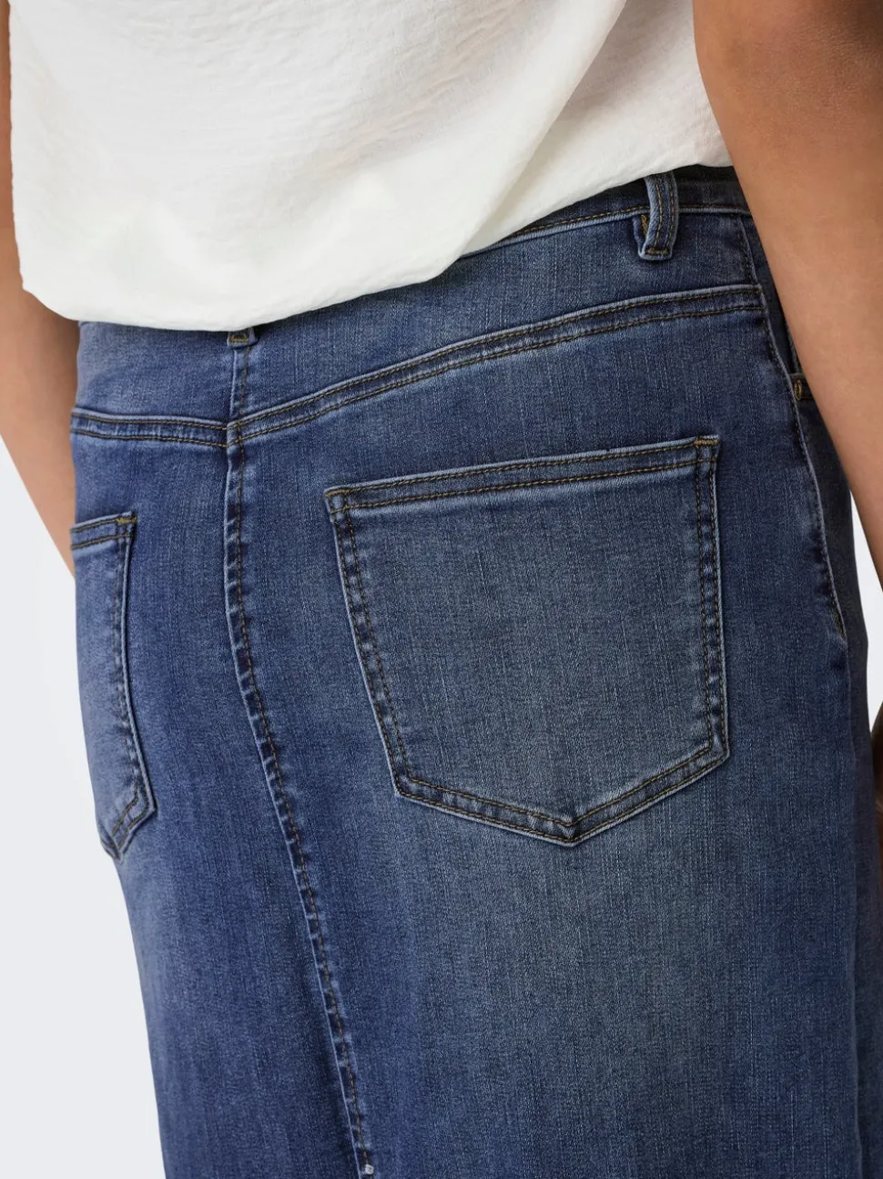ONLWALO Denim Jeanskjol Lång kjol